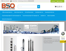 Tablet Screenshot of brunnenpumpen.com